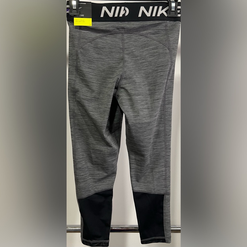 NWT Nike Pro Tight Fit Crop Leggings Size S - Picture 6 of 9